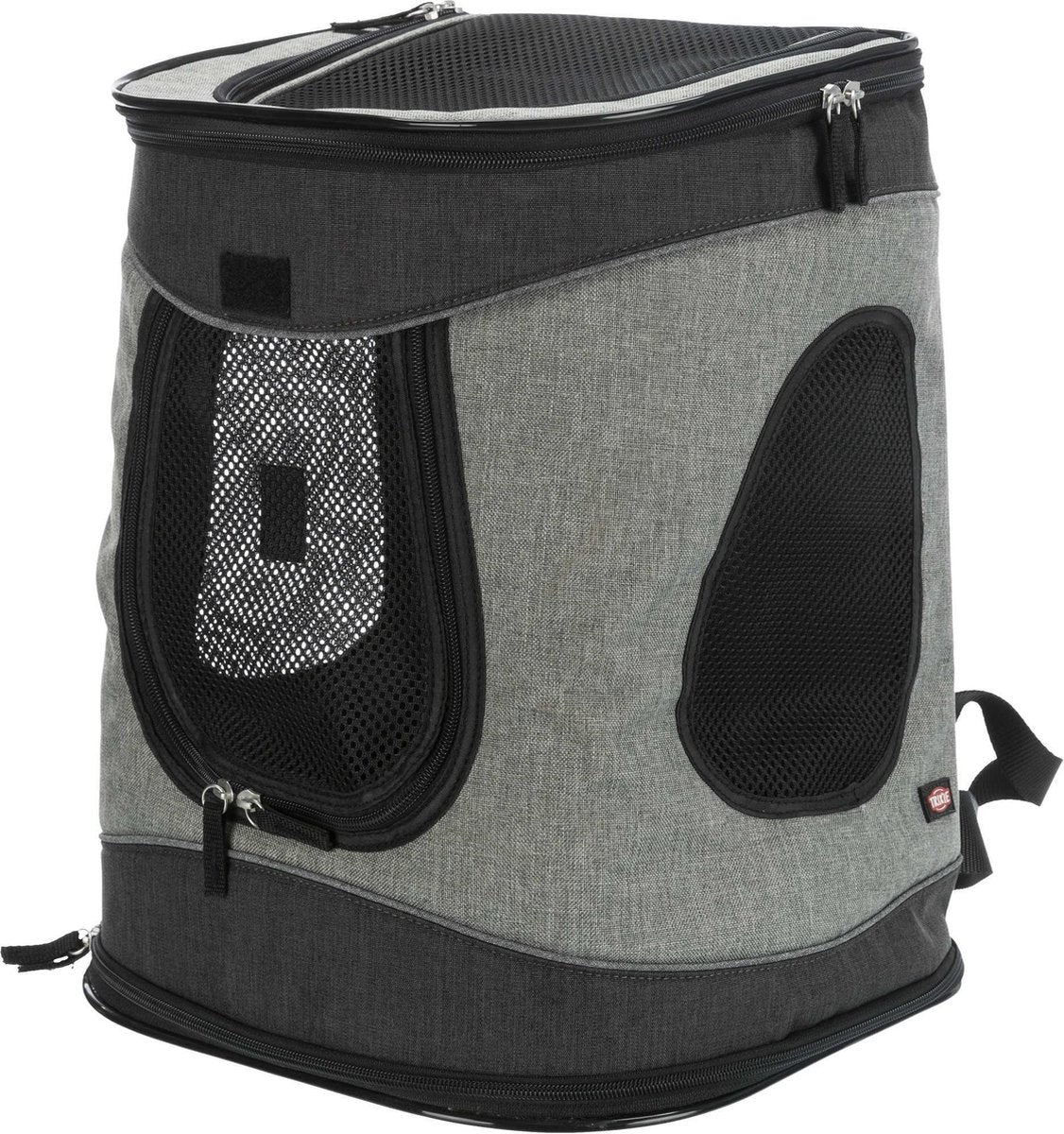 Trixie Hundetasche Timon schwarz grau