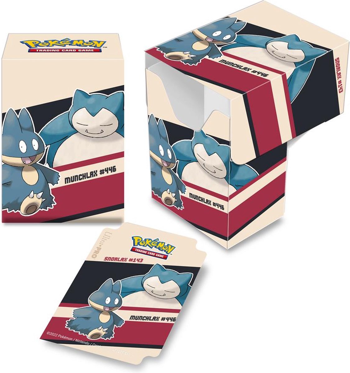 Ultrapro Deckbox Pokémon Relaxo Munchlax