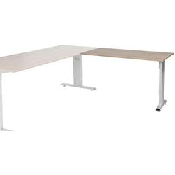 Bureau-uitbreiding schaffenburg lin-pla126-hava-m25 120x60x65-85cm