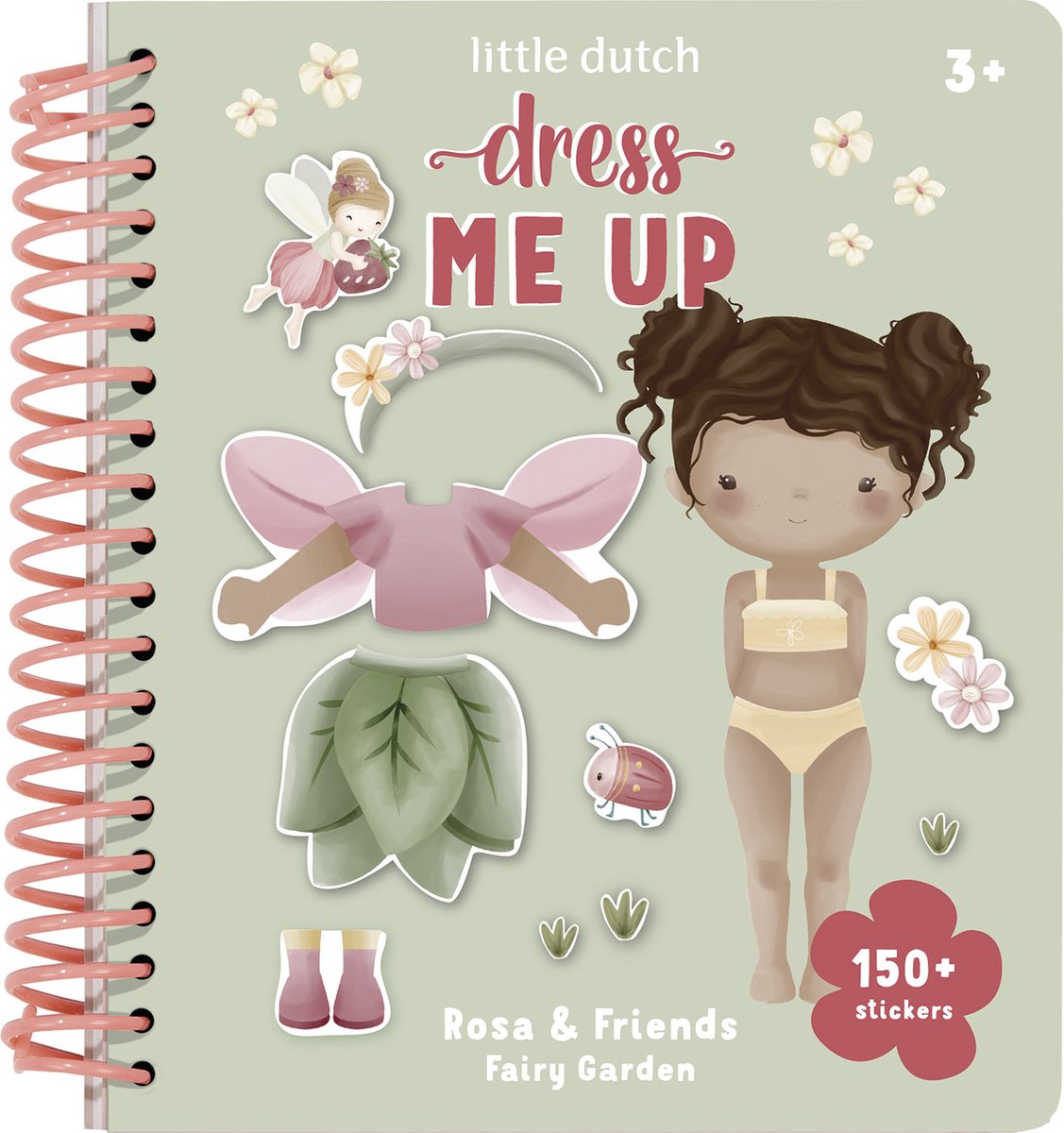 Little Dutch Anziehbuch Fee Rosa