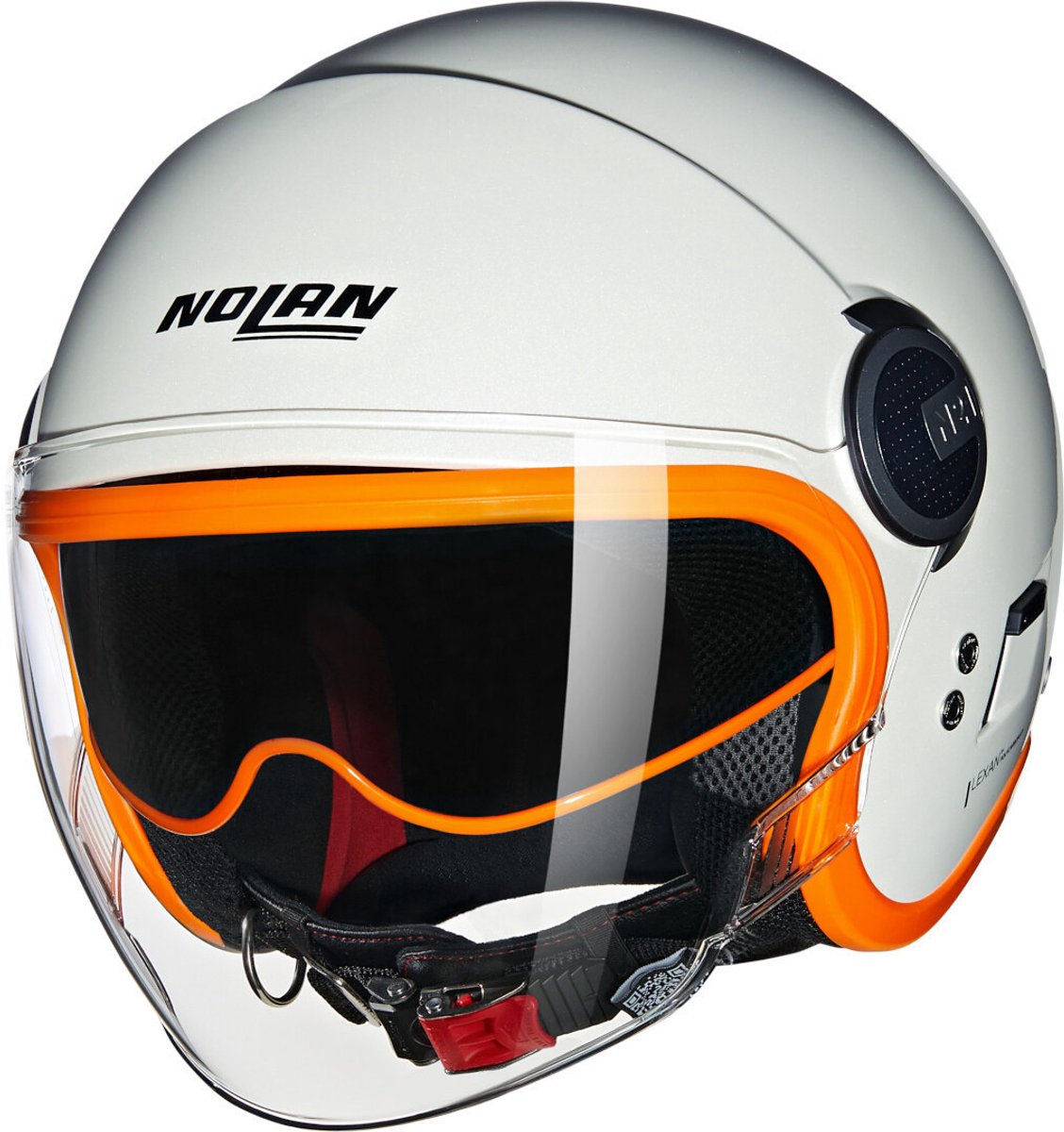 Nolan N21 Visier 06 Ocio 347 Perlorange glänzend Jethelm – Größe XL – Helm