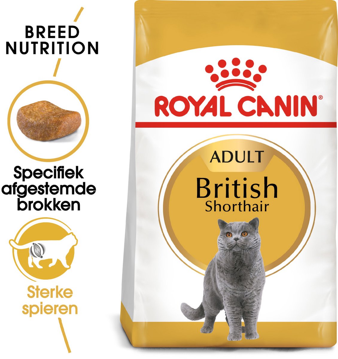 Royal Canin British Shorthair Adult – Alleinfuttermittel für Katzen – 2 kg