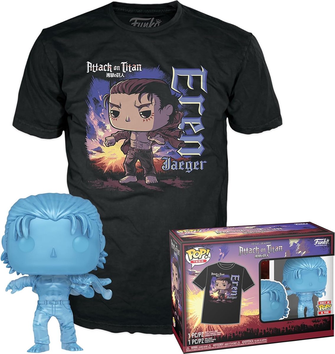 Funko Pops, Clearance, Animation, Pop Attack on Titan, Pops Anime