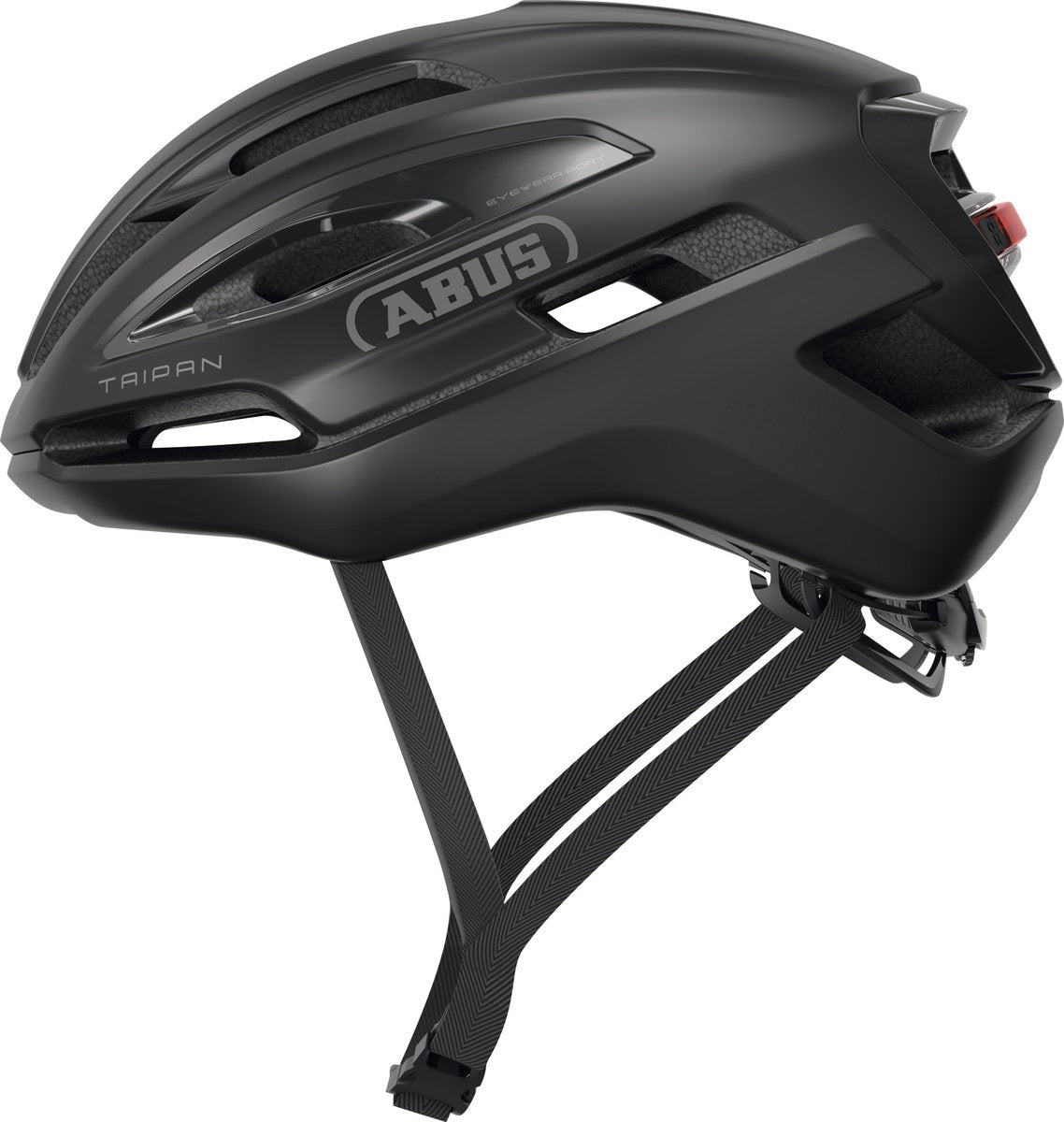 Abus Helm Taipan LED Samtschwarz S 51-55cm