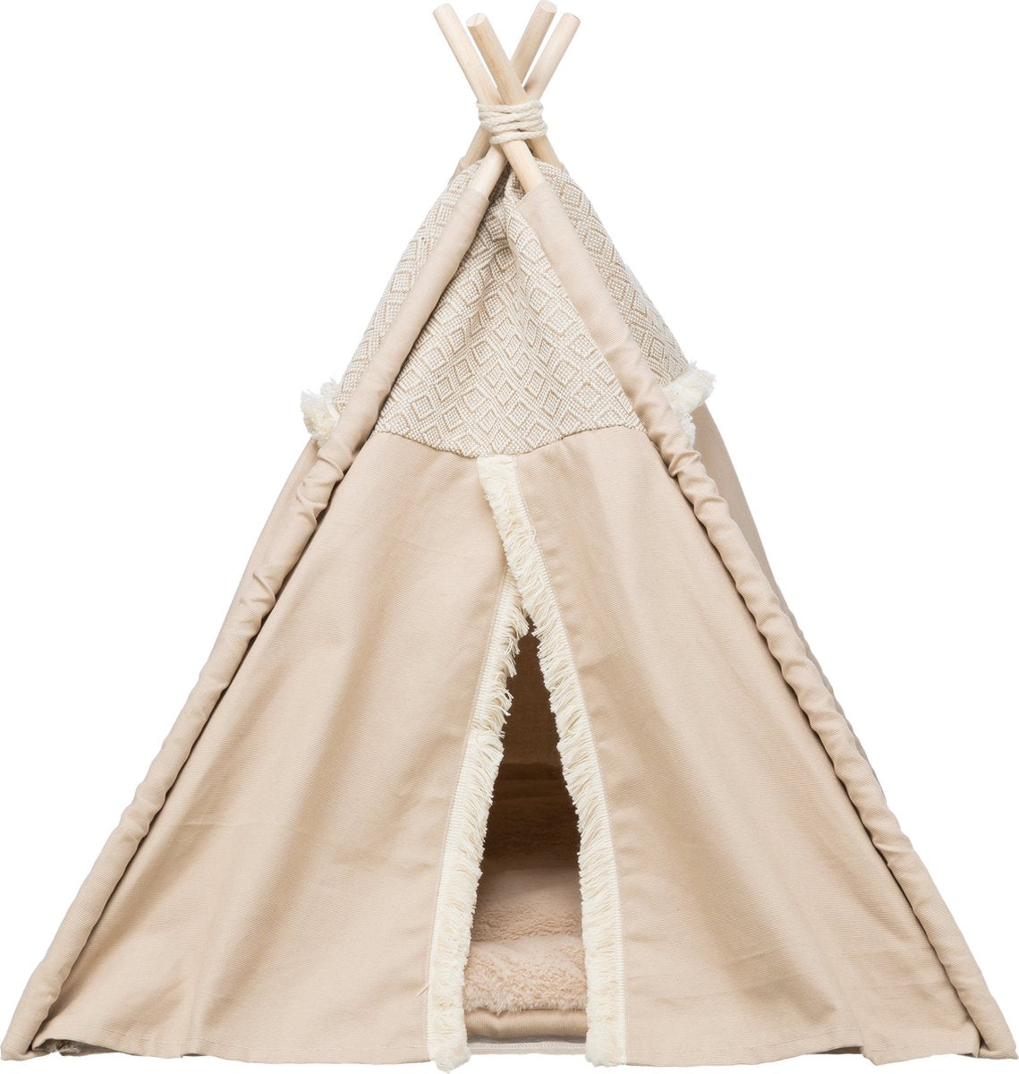 Trixie Katzenkorb Tipi Boho Beige