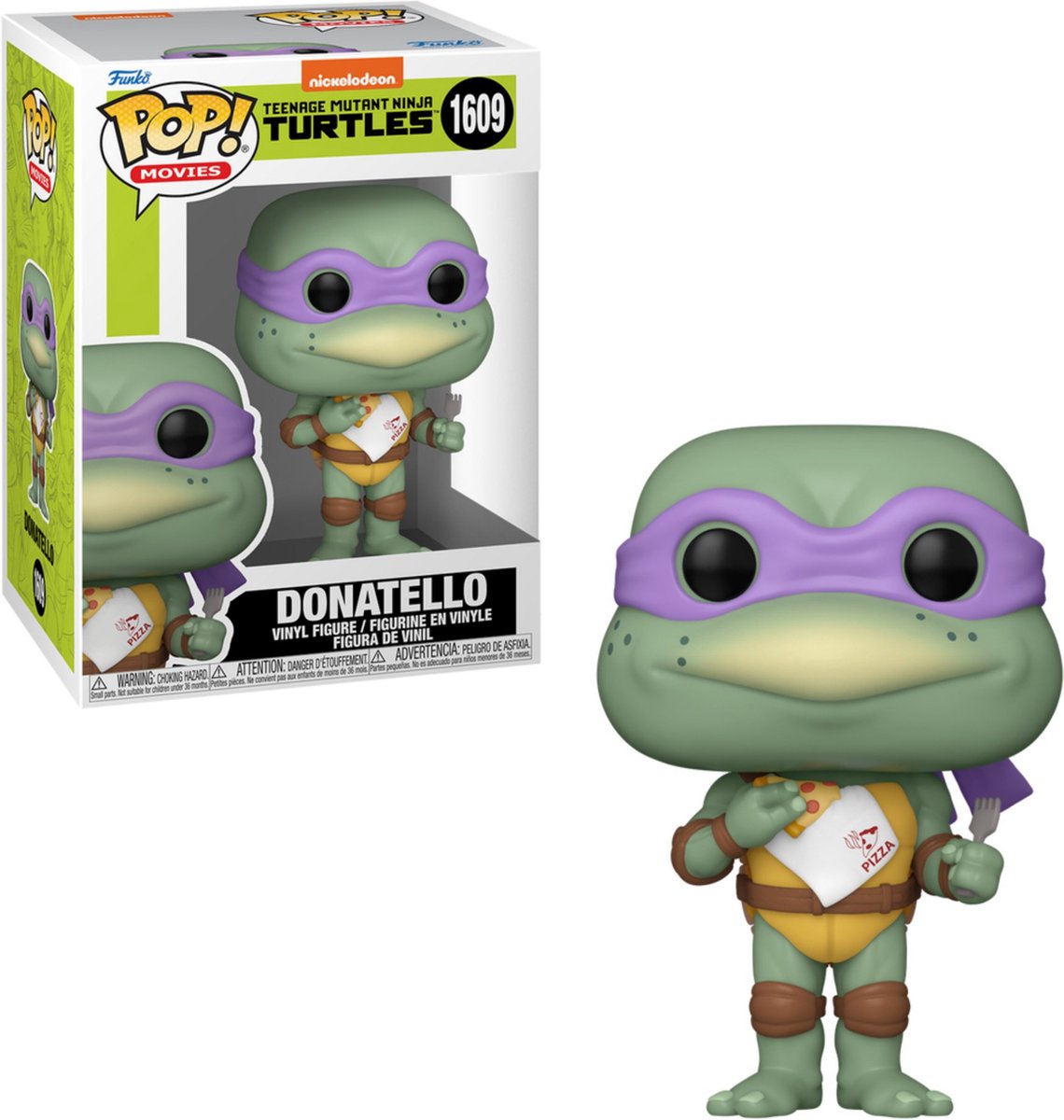 Funko Teenage Mutant Ninja Turtles Donello Vinylfigur 1609 Pop! mehrfarbig Unisex