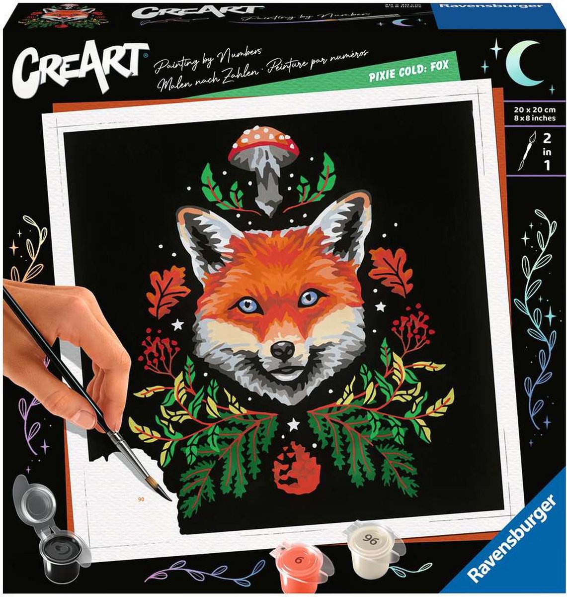 Ravensburger Creart – Pixie Cold Edition Fuchs