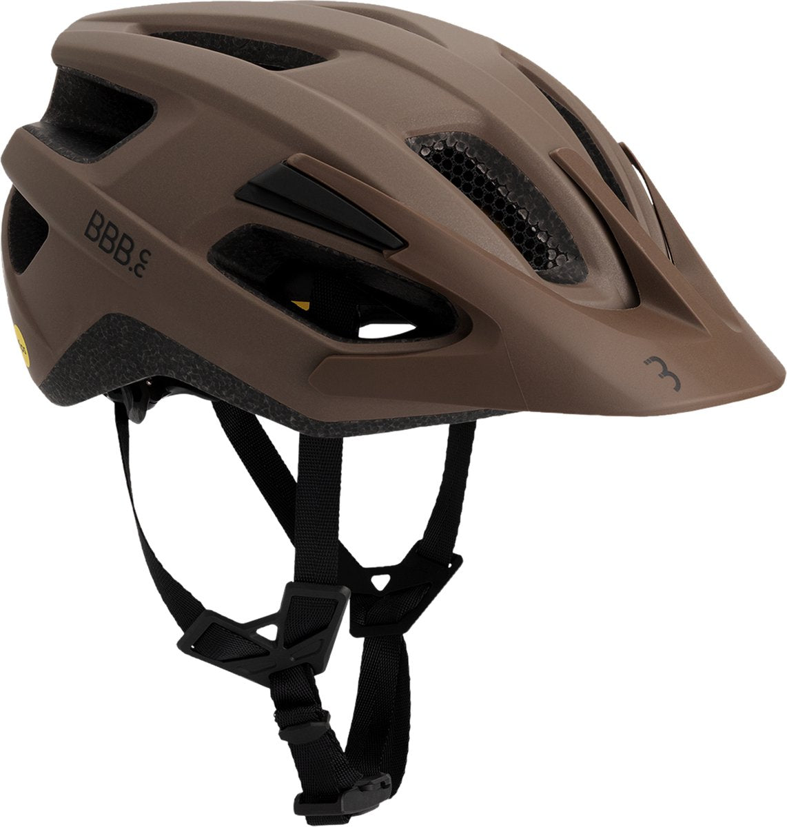 Bbb cycling dune mips 3.0 fidlock fietshelm volwassenen - mtb helm racefiets helm - wielrenhelm - fietshelm dames - fietshelm heren - mat koper bruin maat l (58-61cm) - bhe-23