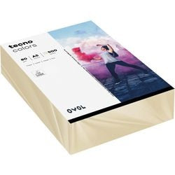 Gekleurd papier tecno a5 80 g m² crème 500 vellen