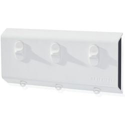 Leifheit Wand-Wäscheständer Rollfix Triple 150 Longline – 15 m Trockenlänge – aufhängbar – weiß