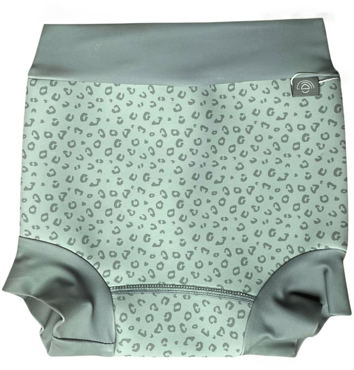 Leopard | Grüne Neopren-Schwimmwindel