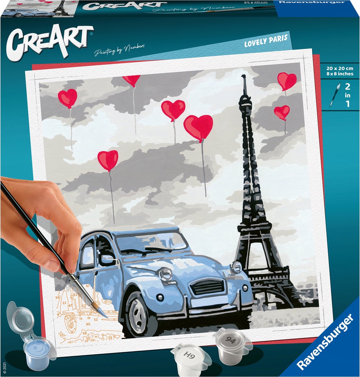 Ravensburger Kreart Painting nach Nummer - Paris