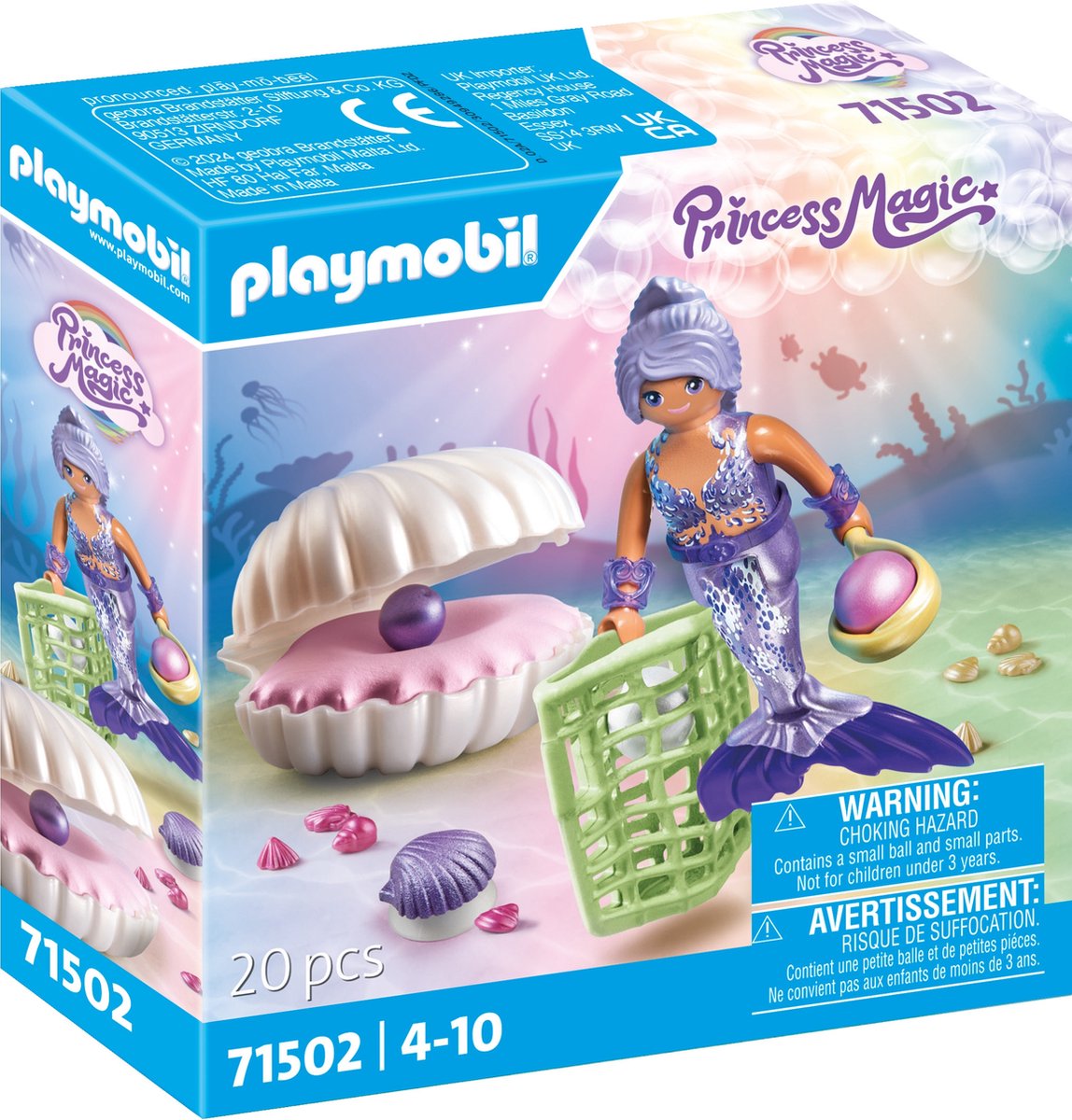 Playmobil 71502 Prinzessin Magic Mermaid mit Mutter -pearl