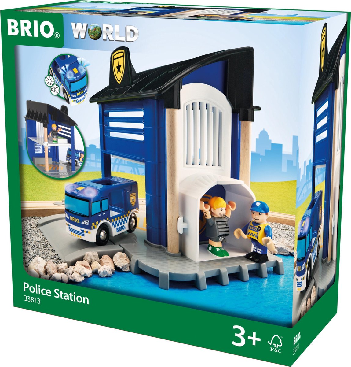 Polizeistation Brio – 33813 – Bahngleisteil
