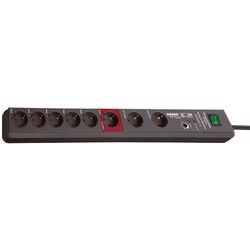 Brennerstuhl Secure-Tec Überspannungsschutz 19.500 A 8-fach Anthrazit 3m H05VV-F 3G1,5 Hauptanschluss