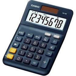 Casio bureaurekenmachine ms-8e 8 -cijferige display blauw