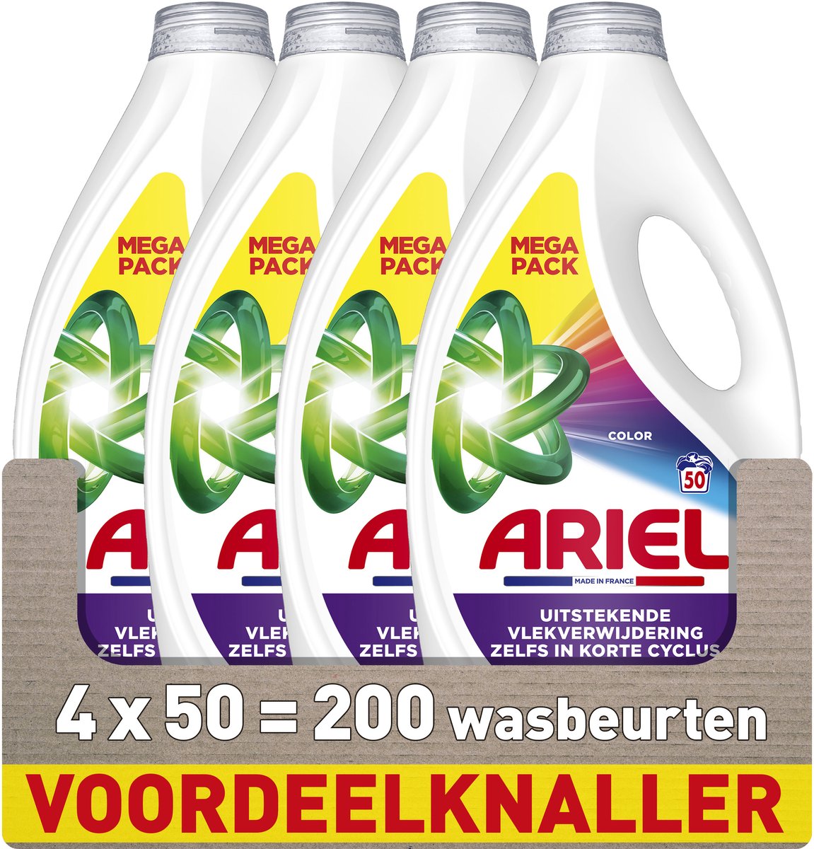 Ariel Waschmittel Color – 4 x 50 Wäschen
