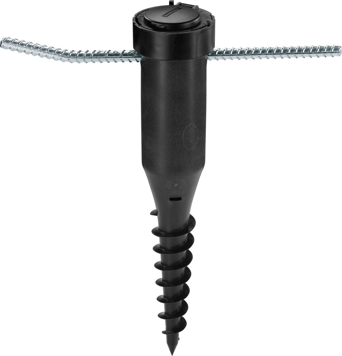 Leifheit 85607 Metall-Erdanker mit Einschraubstange