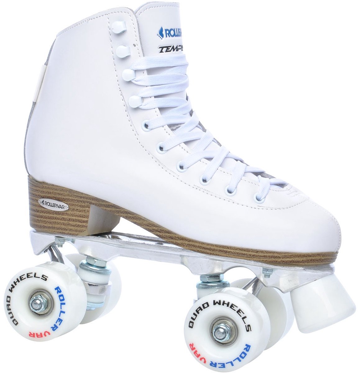 Tempish klassische Rollschuhe – Quad-Skates – weiß – Größe 40