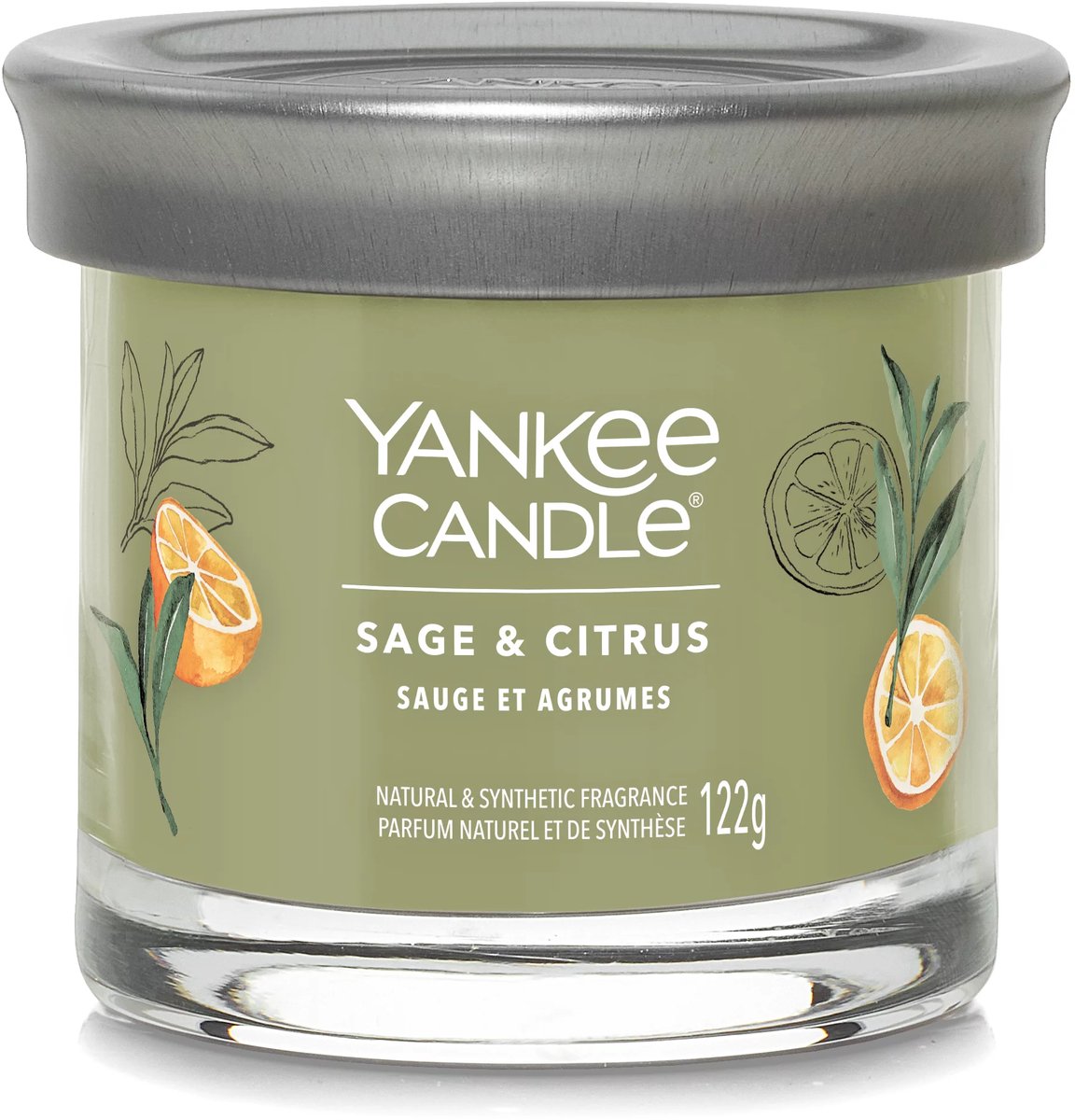Yankee Candle – kleiner Becher mit Salbei- und Zitrusfrüchten