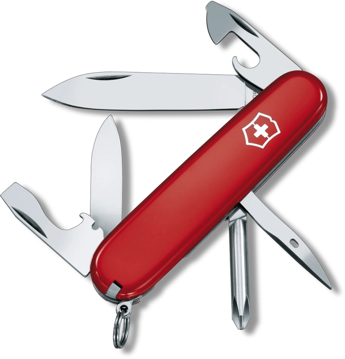 Victorinox Schweizer Taschenmesser Tinker Multitool - 12 Funktionen - rot
