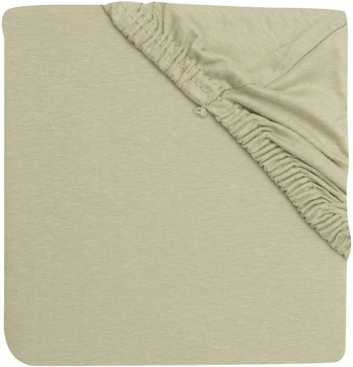 Jollein hoeslaken - 70 75x140 150 cm - jersey - soft matcha