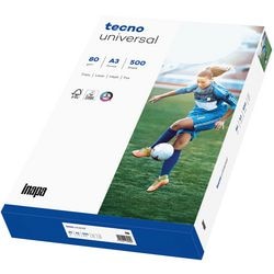 Kopieerpapier tecno universal 2100011550 a3 80 g m² wit 500 vellen