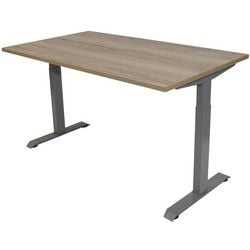 Bureau euroseats natuuriljk eiken , grijs 620 840x1400x800
