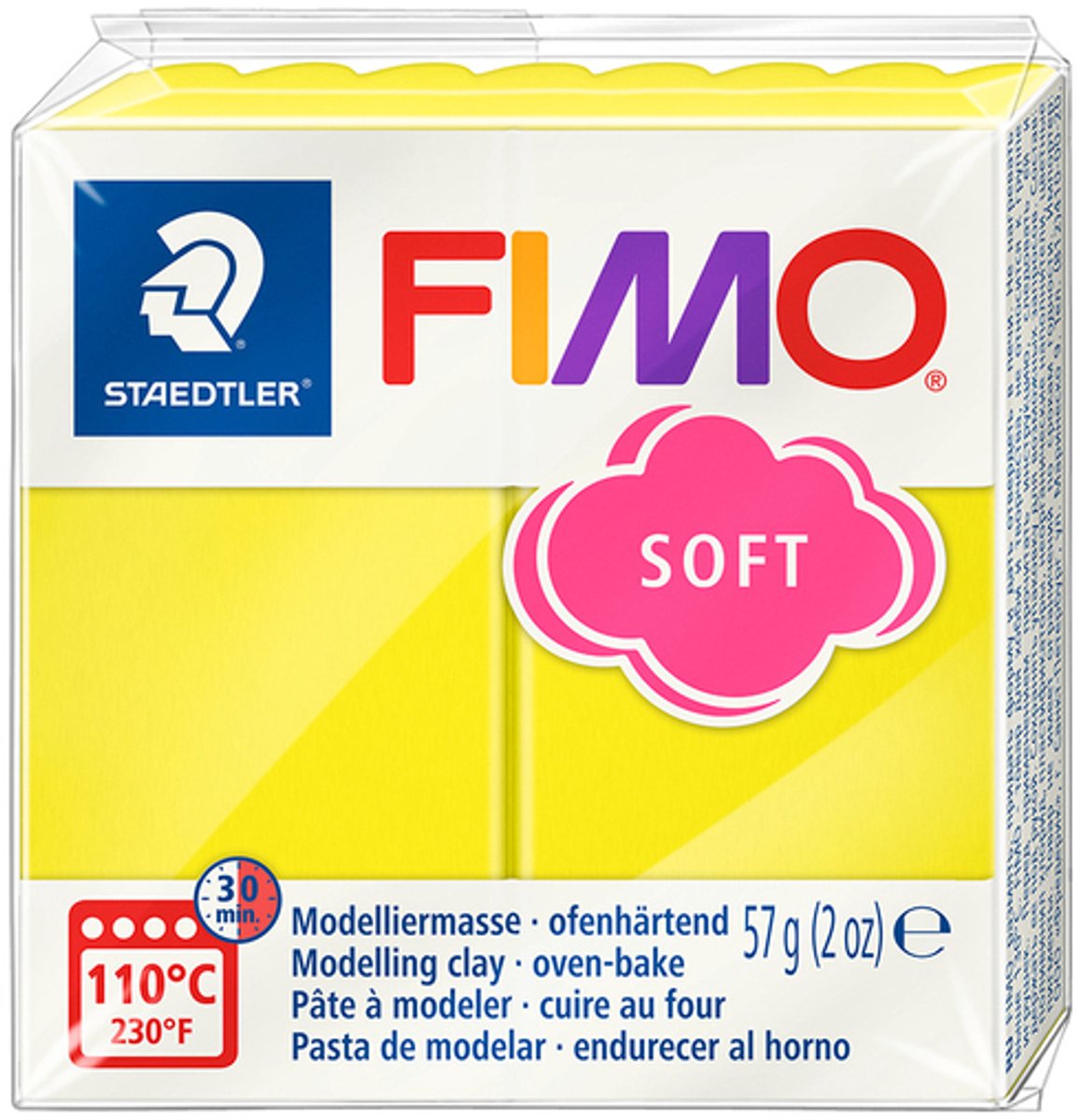 Fimo Soft-Modelliermasse 57 g Limettengelb