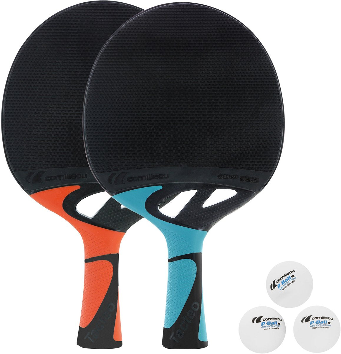 Cornilleau Tacteo Pack Duo 2 Schläger und 3 Bälle