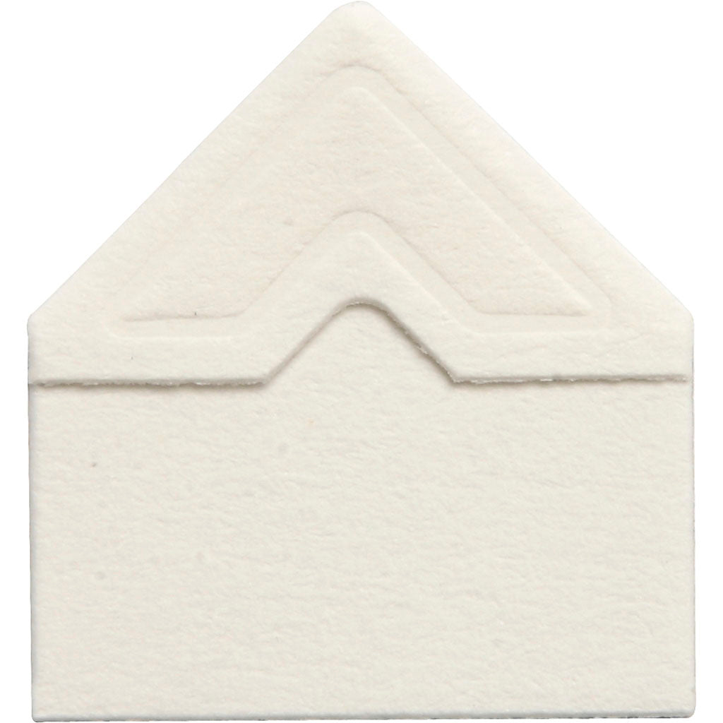 Fotoecken, B: 10 mm, 110 g, Creme, 108 Stück 1 Box