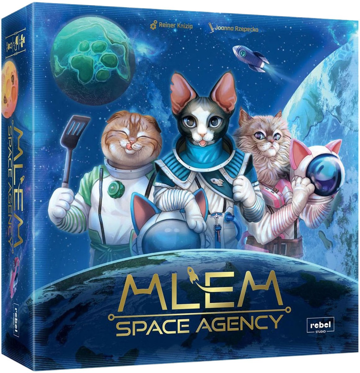 Rebel Studio – Mlem Space Agency – Niederländisches Brettspiel