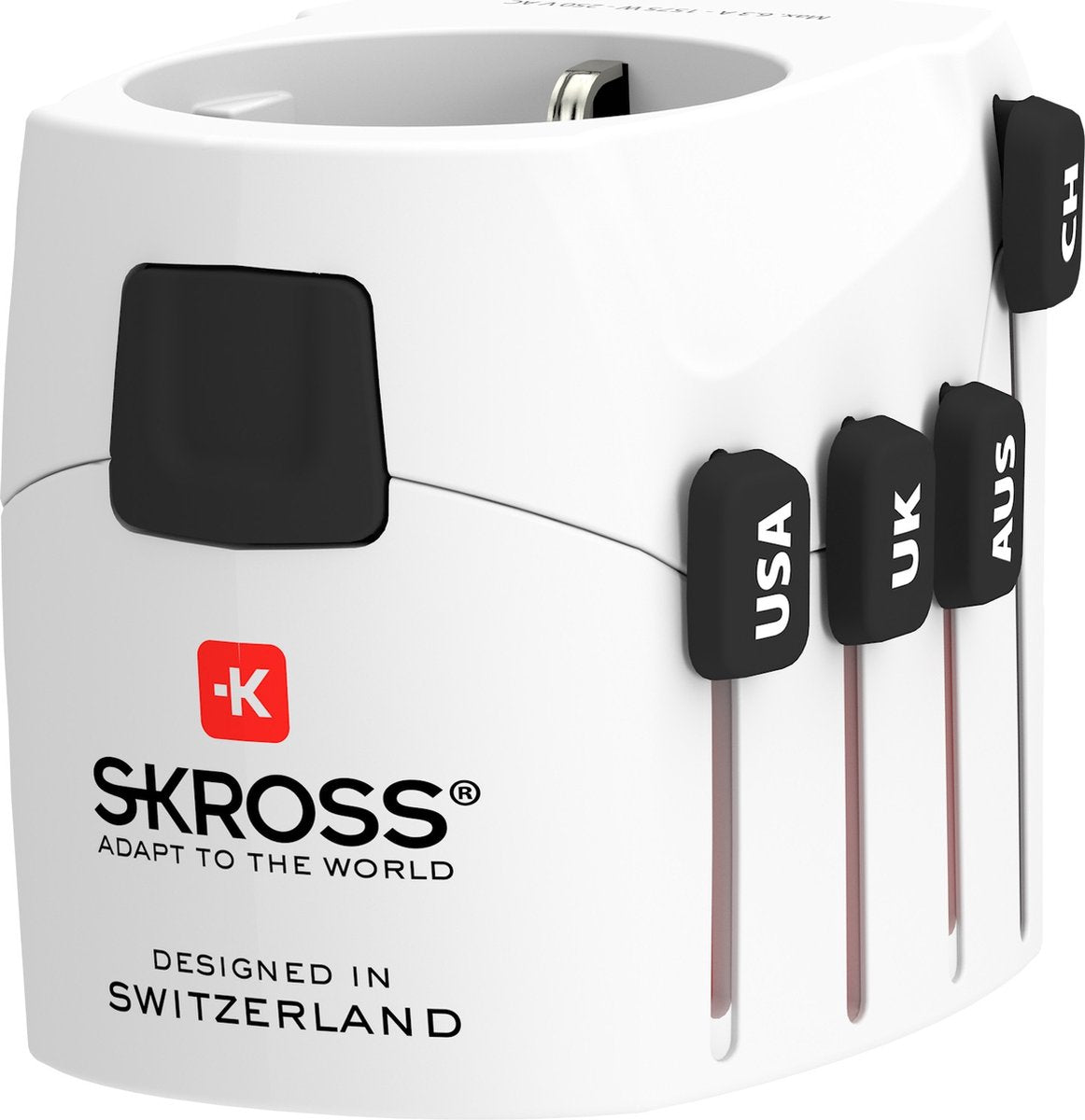 Skross - Weltreiseadapter mit Schukostecker 7000 mA