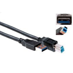 Usb kabel act sb3019 zwart