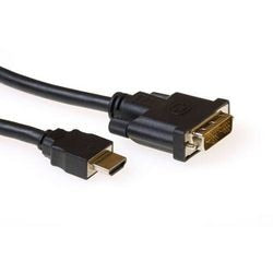 HDMI-auf-DVI-D-Kabel Act AK3740 Schwarz
