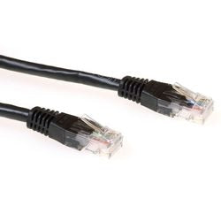 Cat6-patchkabel act ib8900 zwart
