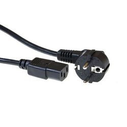 Stromkabel Act AK5010 Cee7 7 Stecker abgewinkelt) – C13