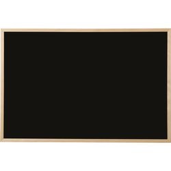 Krijtbord bi-office pine 900x600mm zwart