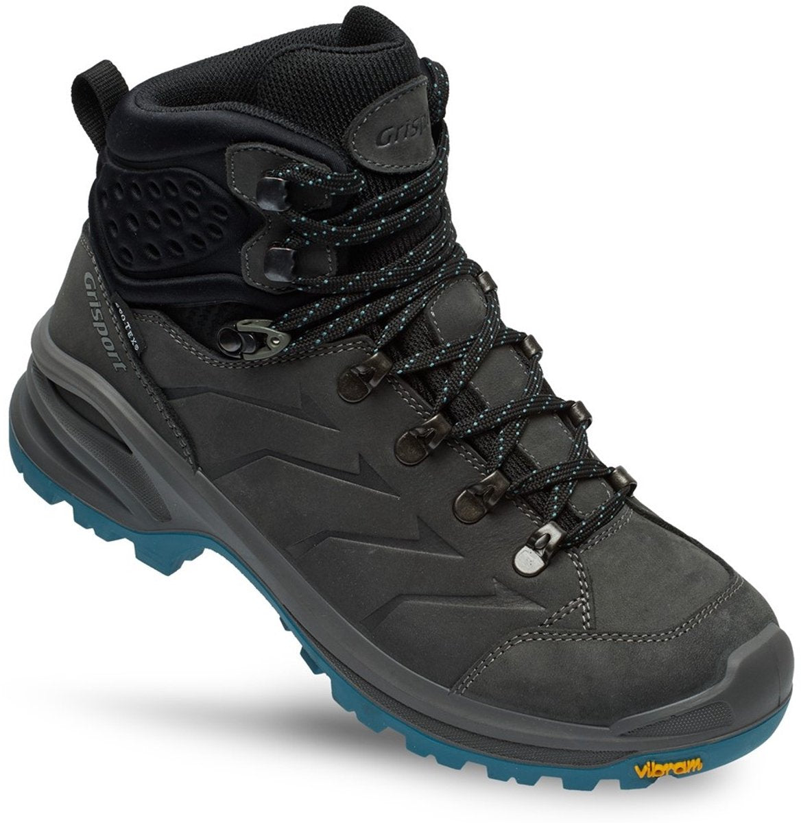 Grisport terrain mid wandelschoenen unisex - anthracite - maat 37