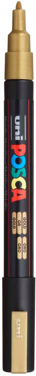 Posca Lackmarker pc3m f gold