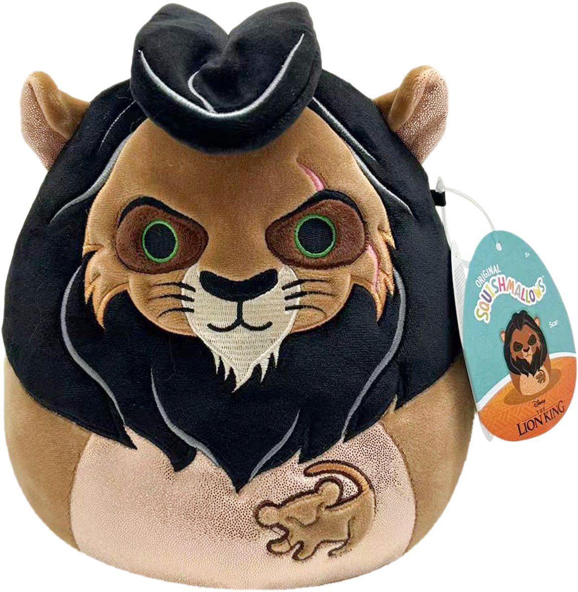 Squishmallows Kuscheltier Plüsch - Narbe, 20cm