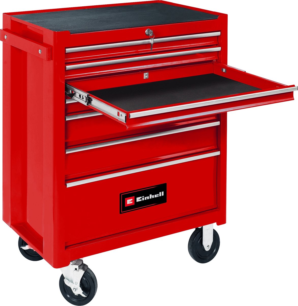 Einhell Werkzeugwagen tc-tw 150 - 7 Schubladen - max. 150 kg Tragfähigkeit