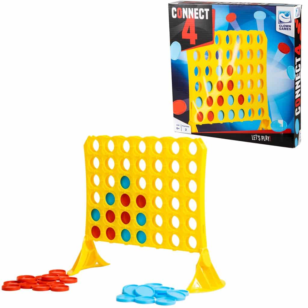 Van der Meulen Clownspiele connect4 Brettspiel