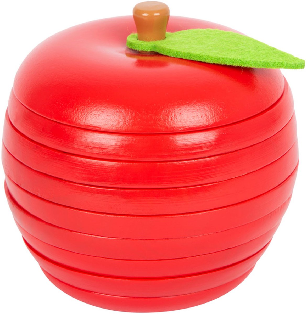 Small Foot - Stapelspiel Apfel aus Holz