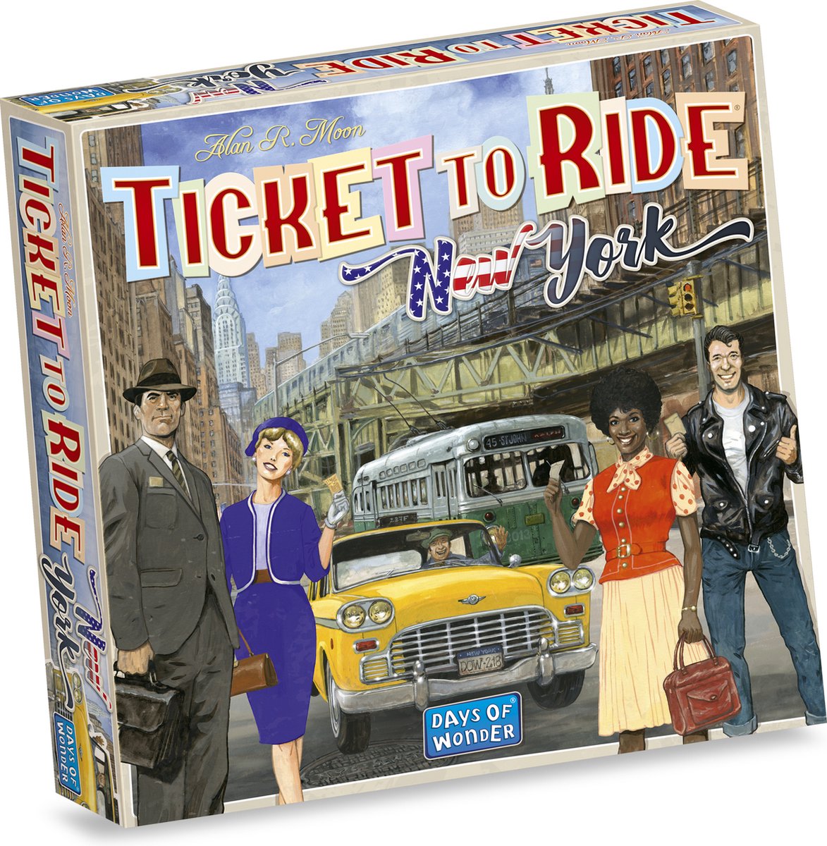Asmodee Ticket to Ride New York Brettspiel