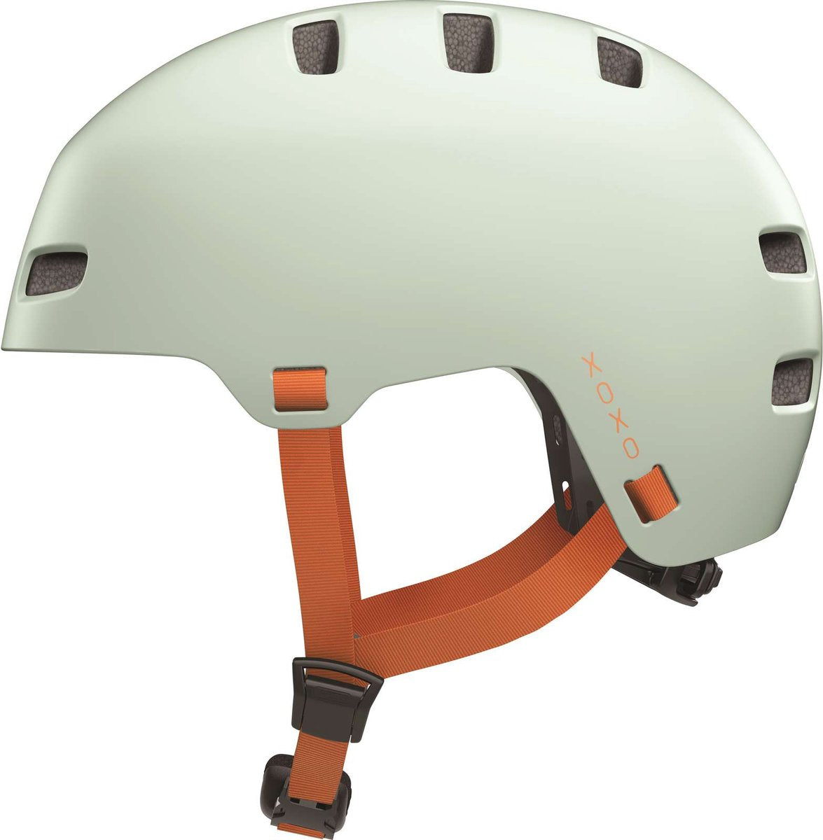 Abus Fahrradhelm xoxo mintgrün m - 54-58 cm - hellgrün - geeignet für den Einsatz an Elektrofahrrädern - Cityfahrrädern - 400 g