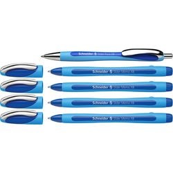 Schneider Schreibgeräte Schneider Kugelschreiber – Slider Memo – Feder xb 1,4 mm – 4 Stück + 1x gratis – Slider Rave – S-150275