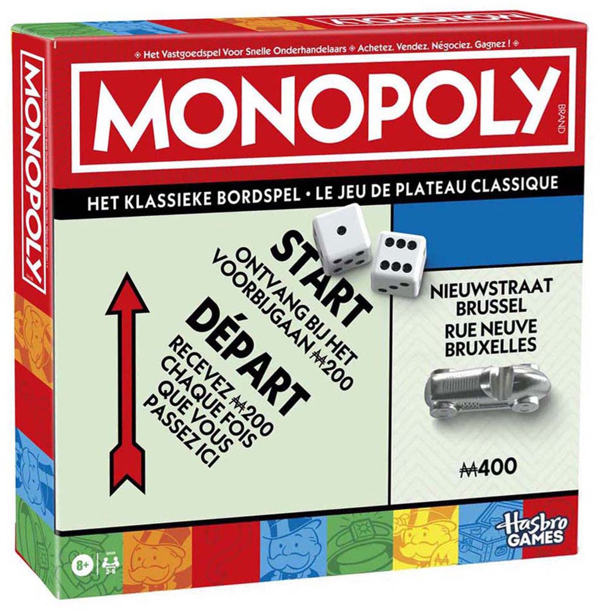 Hasbro Monopoly Classic Neuauflage Belgien