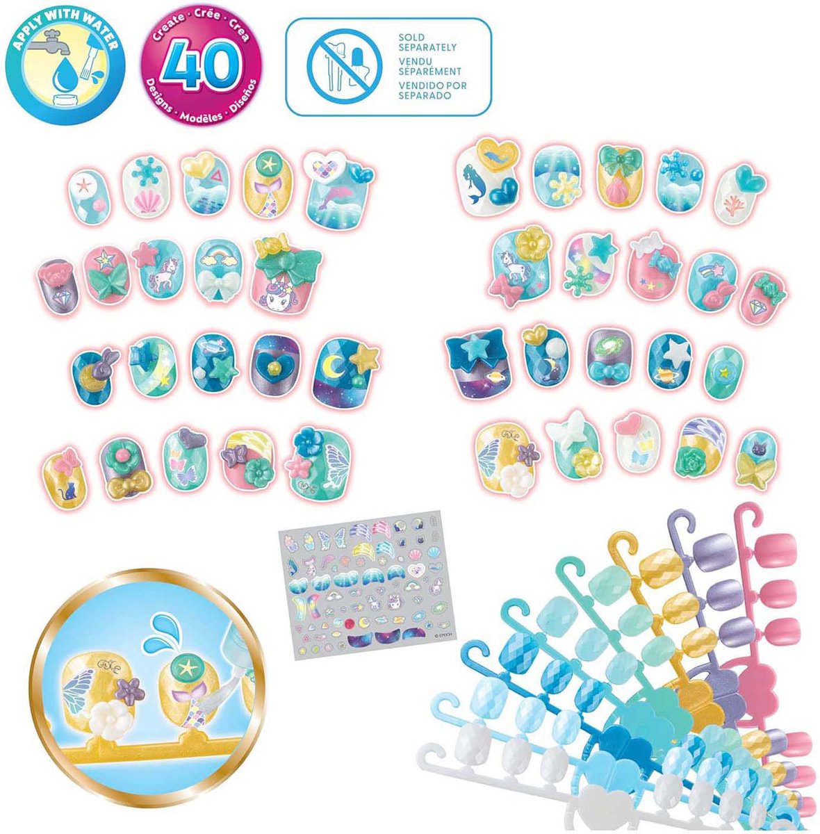 Aquabeads Magic Nail Set Nachfüllung
