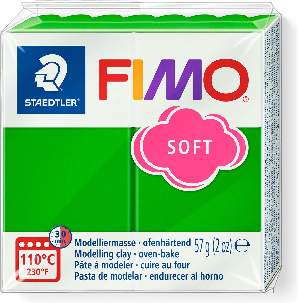 Fimo weiche Modelliermasse 57 g Tropengrün